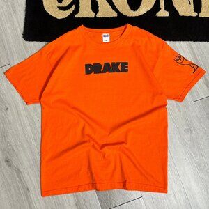 Drake OVO Video Would You Like A Tour Men's Orange T-Shirt - Size XL